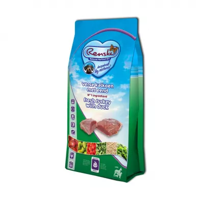 Renske Natural Petfood Renske Adult Dog fresh turkey and duck - świeży indyk i kaczka dla dorosłych psów 600 g
