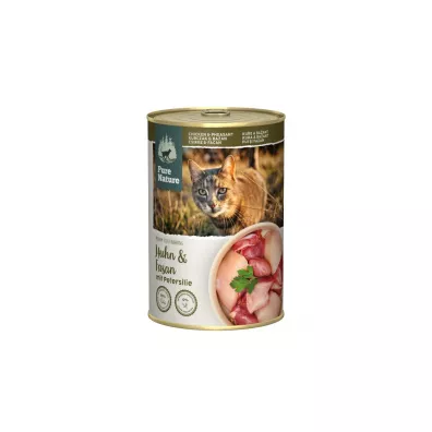 Pure Nature Cat Huhn Fasan - kurczak z bażantem dla dorosłych kotów 400 g