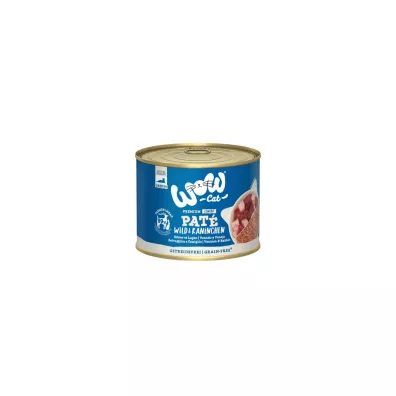 Wow Cat Senior Wild Kaninchen - dziczyzna z królikiem dla kota seniora 200 g