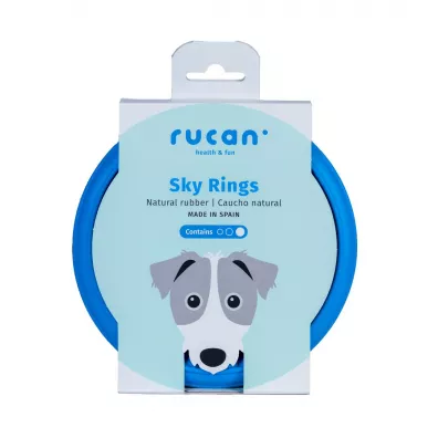 Rucan Sky Rings - ringo dla psa 19 cm