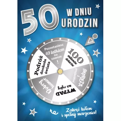 Armin Style Karnet Urodziny 50