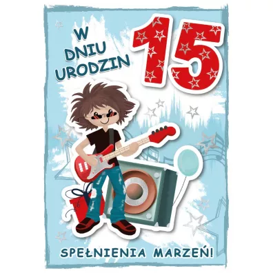 Armin Style Karnet urodziny 15