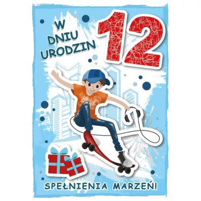 Armin Style Karnet urodziny 12