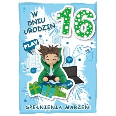 Armin Style Karnet urodziny 16