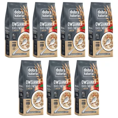 Dobra Kaloria Owsianka królewska zgrzewka 7 x 320 g