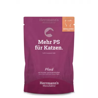 Herrmanns Manufaktur Selection Cat Pferd - konina 100 g