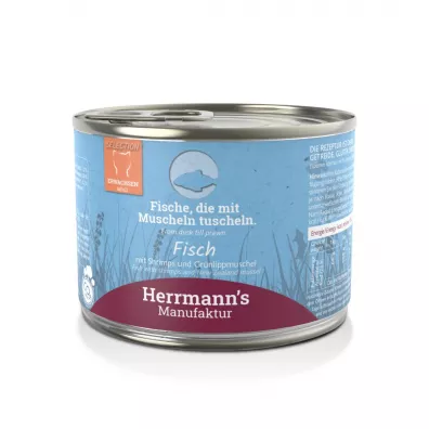 Herrmanns Manufaktur Selection Cat Fisch Garnelen - ryby z krewetkami 200 g