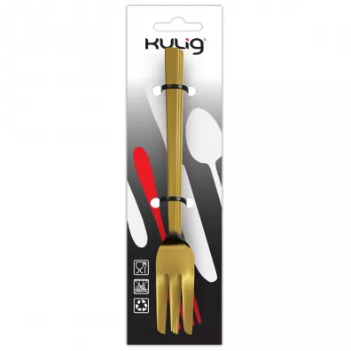 Kulig Widelczyk do ciasta Piano Shiny gold zawieszka 30930 3 szt.