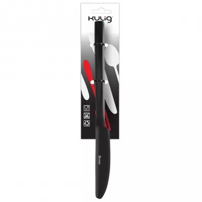Kulig Nóż obiadowy Piano Shiny black zawieszka 30862 3 szt.