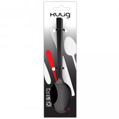 Kulig Łyżeczka do herbaty Piano Shiny black zawieszka 30848 3 szt.