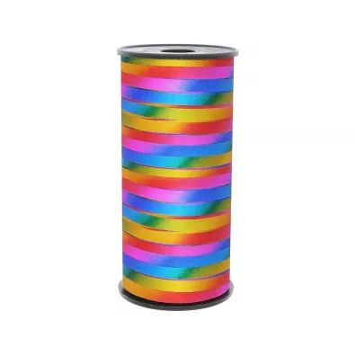 Godan Tasiemka brokatowa tęczowa 5mm x 92m