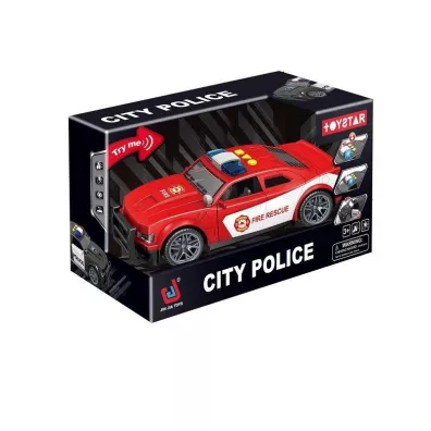 Policja 23cm czerwona ze światłem i dźwiękiem Icom Polska