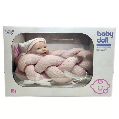 Bobas z kocykiem i butelką 25cm Adar