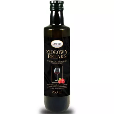 Mir-Lek Ziołowy Relaks malina 250 ml