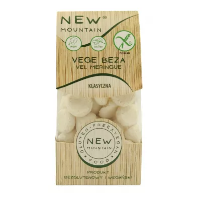 New Moutain Bezy wegańskie klasyczne bezglutenowe 50 g