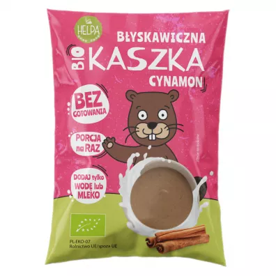 Helpa Kaszka błyskawiczna cynamon 35 g Bio