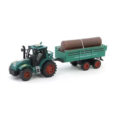 Traktor z przyczepą Adar