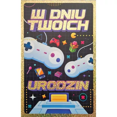 Karnet Urodziny gracza