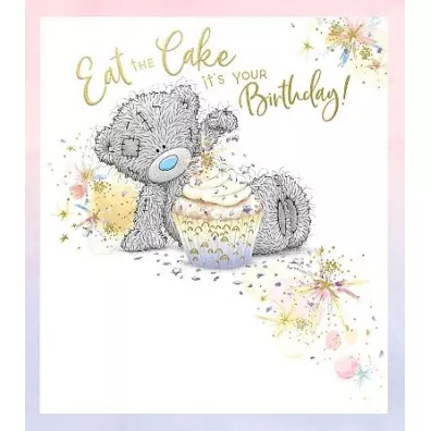 Kartka urodzinowa Birthday cupcake