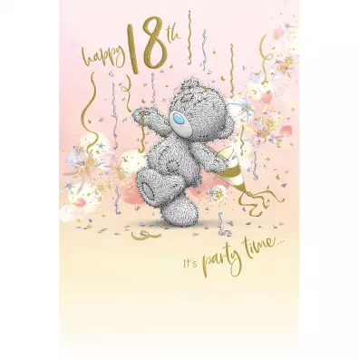 Kartka urodzinowa Happy 18th