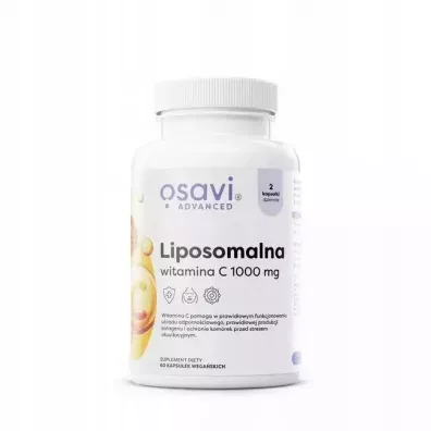 Osavi Liposomalna Witamina C 1000 mg suplement diety 60 kaps.