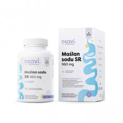 Osavi Maślan Sodu SR suplement diety 120 kaps.