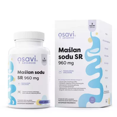 Osavi Maślan Sodu SR suplement diety 60 kaps.
