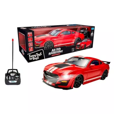 Auto sportowe zdalnie sterowane czerwone Artyk