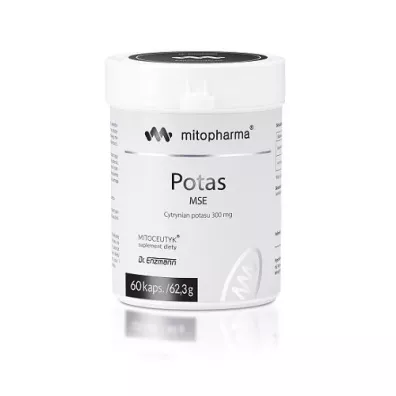 Dr. Enzmann Mse Potas MSE 300 mg suplement diety 60 kaps.