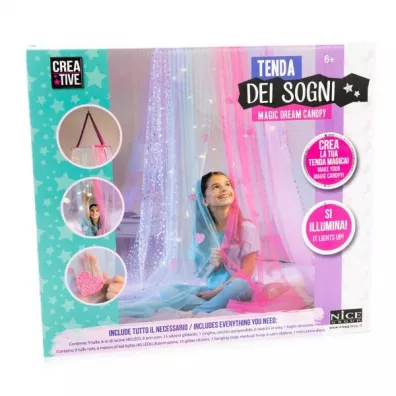 Nice Baldachim kolorowy błyszczący