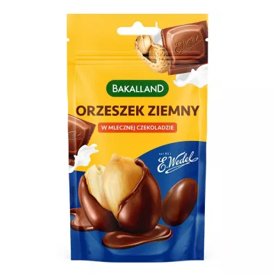 Bakalland Orzech ziemny w mlecznej czekoladzie 72 g
