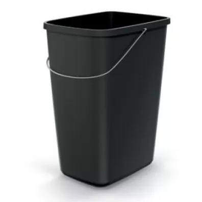 Prosperplast Keden kosz na śmieci compacta q basic - czarny recykling* 12 l