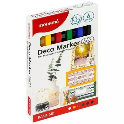 Monami Marker Astra Deco 6 szt.