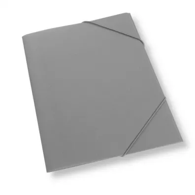 Penword Teczka A4 z gumką plastikowa szara