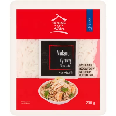 House of Asia Makaron ryżowy świeży vermicelli (21.06.2025) 200 g