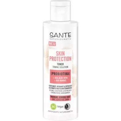 Sante Tonik do twarzy ochronny z probiotykami, aloesem i migdałem eco 125 ml
