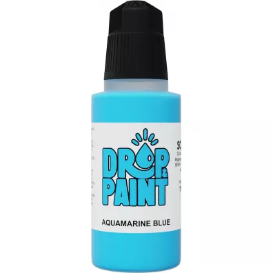 Scale 75: Drop Paint - Aquamarine Blue