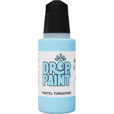 Scale 75: Drop Paint - Pastel Tuquoise