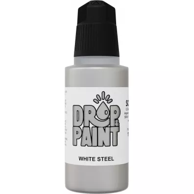 Scale 75: Drop Paint - White Steel
