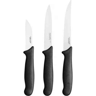 Fiskars Zestaw 3 noży do warzyw essential