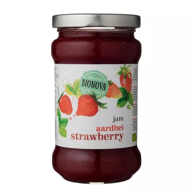 Bionova Dżem truskawkowy 340 g Bio