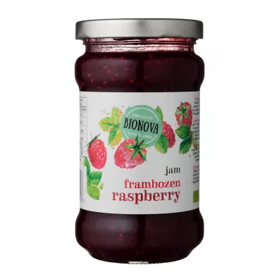 Bionova Dżem malinowy 340 g Bio