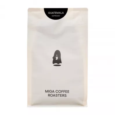 Miga Coffee Kawa ziarnista Gwatemala San Marcos Manos Washed Espresso 250 g