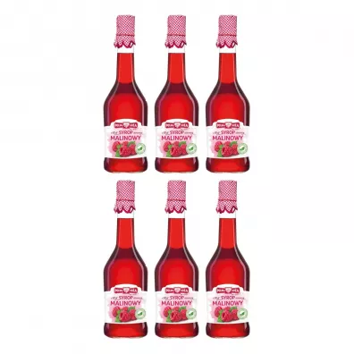 Polska Róża Syrop malinowy Zgrzewka 6 x 500 ml