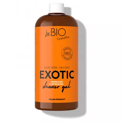 beBIO Ewa Chodakowska Naturalny energetyzująco-odświeżający żel pod prysznic Exotic 1 l