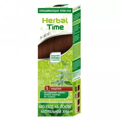 Herbal Time Naturalna Henna KASZTAN 75 ml