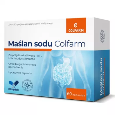Colfarm Maślan Sodu suplement diety 60 kaps.