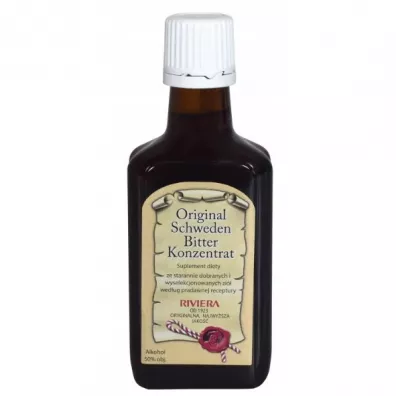 Riviera Zioło-Piast Orginal Schweden Bitter Konzentrat Suplement diety 100 ml