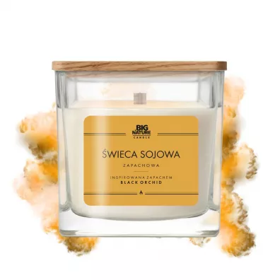 Big Nature Świeca sojowa zap. insp. BLACK ORCHID 220 g