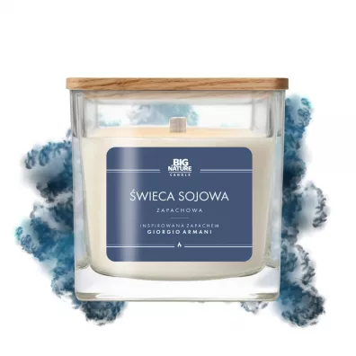 Big Nature Świeca sojowa zap. insp. GIORGIO ARMANI SI 220 g